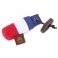 DUMMY poche 80gr : Couleur:France