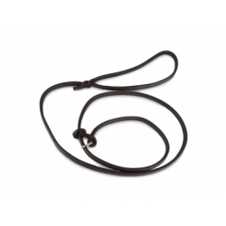 Laisse lasso cuir rond 6mm 1.2m