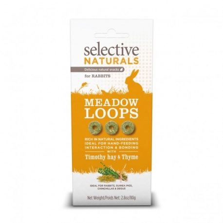 Selective Naturals Meadow Loops for Rabbits - Lot de 4 boîtes