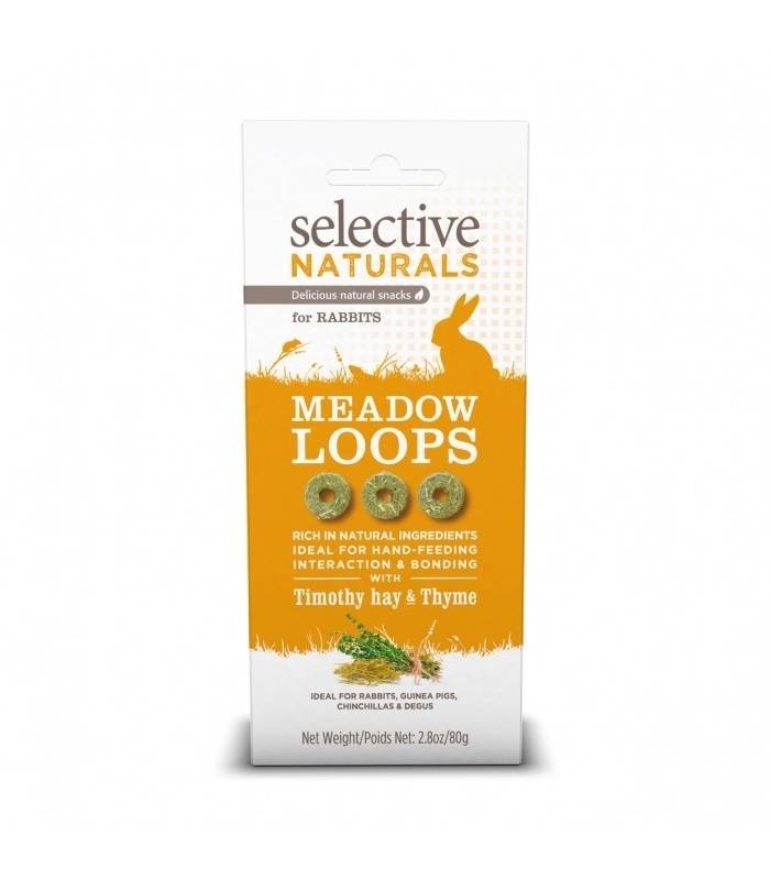 Selective Naturals Meadow Loops for Rabbits - Lot de 4 boîtes