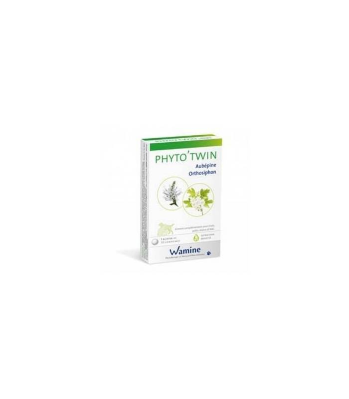 PHYTO'TWIN Aubépine/Orthosiphon - Boîte de 30 comprimés