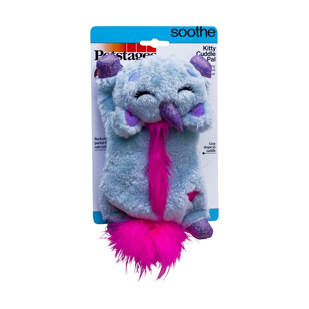 chat licorne peluche