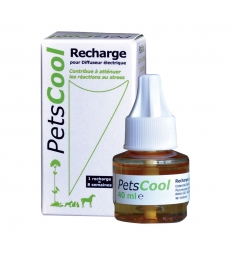 Petscool recharges pour diffuseur - 1 recharge de 40ml