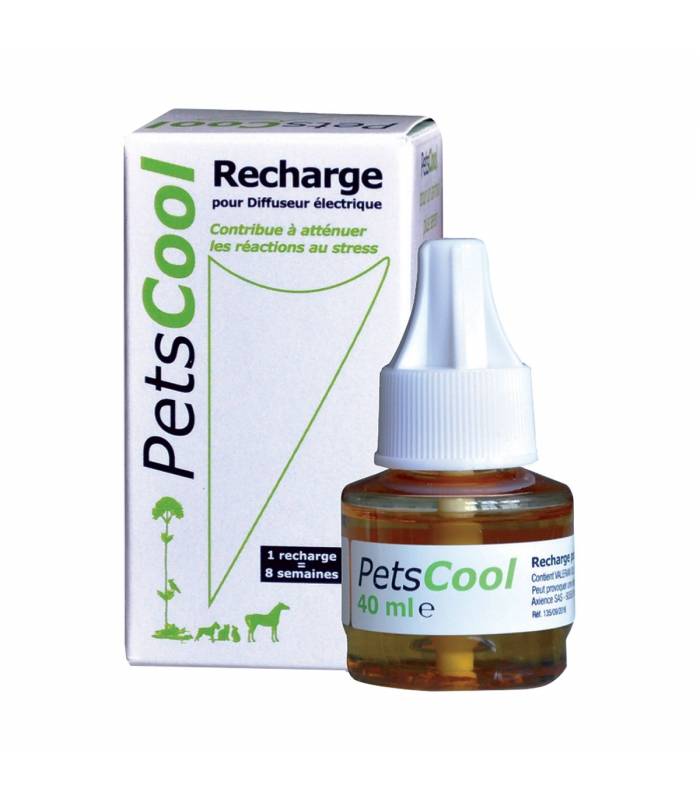 Petscool recharges pour diffuseur - 1 recharge de 40ml