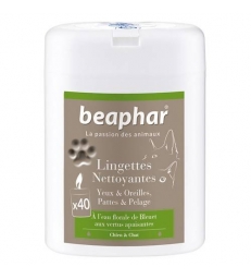 Lingettes chien et chat Beaphar