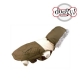 Doudoune bicolore marron-beige