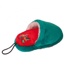 Peluche Mule sonore verte