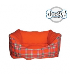 Sofa Doogy Ecossais rouge