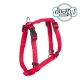 Harnais classique rouge Doogy Gamme Essentiel