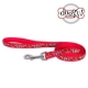 Laisse nylon os rouge Doogy Gamme Balade