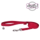 Laisse simple Mc Leather rouge