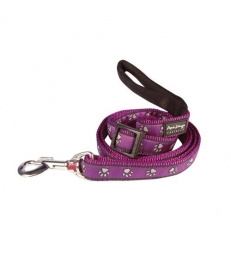 Laisse confort Paw Prints violet Red Dingo Fantaisie