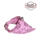 Collier réglable tissu rose Doogy Gamme Plage