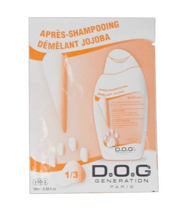 Echantillon d'après-shampooing démêlant jojoba Dog Generation