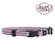 Collier nylon fantaisie Doogy rose marin