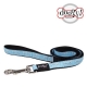 Laisse nylon fantaisie Doogy bleu "Good Dog"