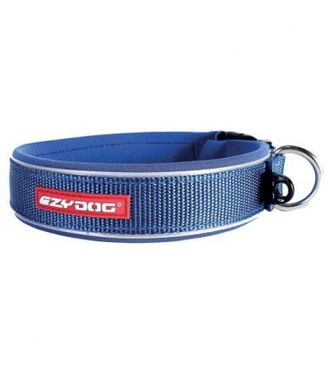 Collier Ezydog Neo Classic bleu