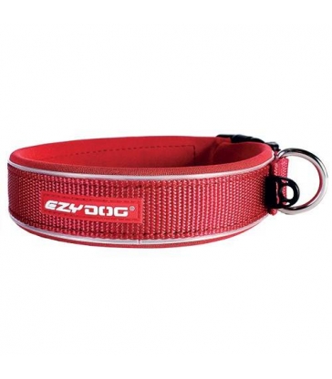 Collier Ezydog Neo Classic rouge