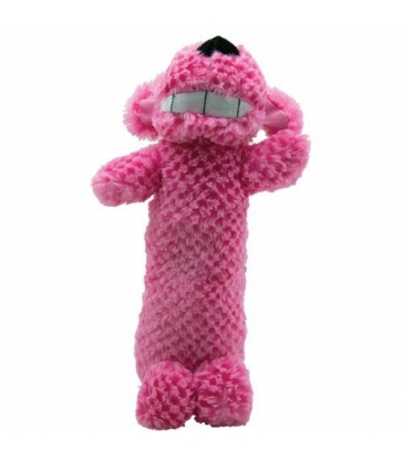 Peluche sonore Loofa rose