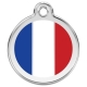 Médaille Red Dingo rose "France"