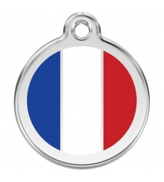 Médaille Red Dingo rose "France"