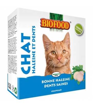 Friandises "Haleine et dents" Biofood pour chats