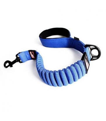 Laisse Ezydog Zero Shock bleue