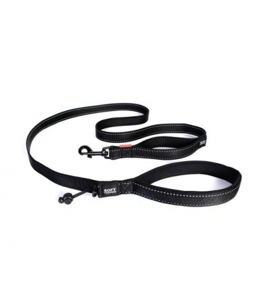 Laisse Ezydog Soft Trainer noire