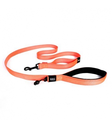 Laisse Ezydog Soft Trainer orange