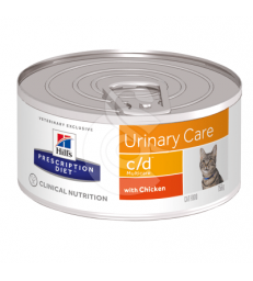 Feline C/D Multicare Boite Emincé . 24 boîtes de 156 g