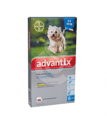 Advantix Petit Chien 4-10 kg