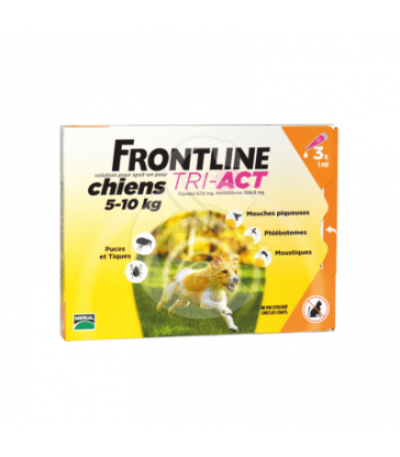 Frontline Tri-Act S Chien 5-10 kg