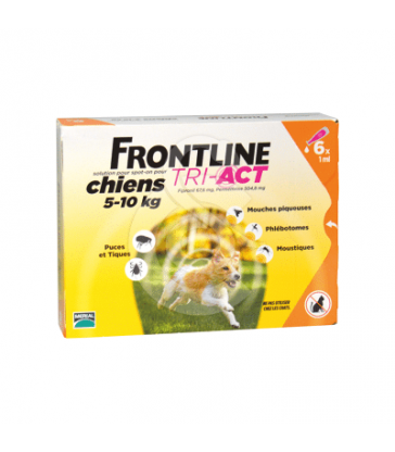 Frontline Tri-Act S Chien 5-10 kg