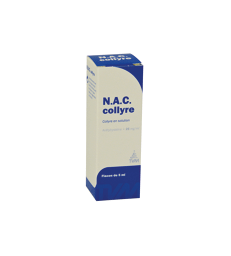 Nac collyre . Boîte de 1 flacon de 5 ml