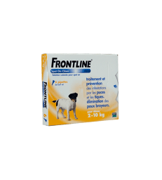 Frontline Chien Spot On 2-10 kg . 6 pipettes de 0,67 ml