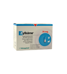 Zylkene 75 mg . Boîte de 100 gélules
