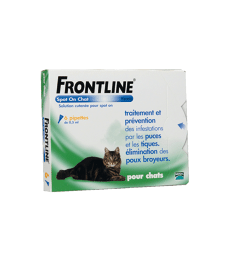 Frontline Spot On Chat . 6 pipettes de 0,5 ml