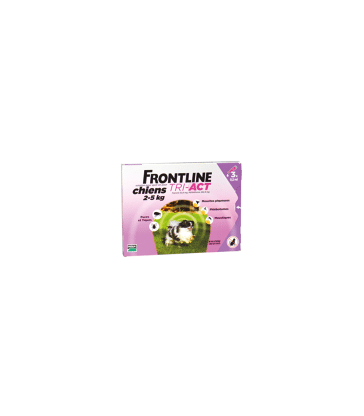 Frontline Tri-Act XS Chien 2-5 kg