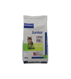 Veterinary HPM Cat Junior Neutered . Sac de 400 g