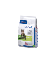 Veterinary HPM Cat Adult With Salmon Neutered&Entire . Sac de 3 kg