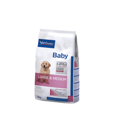 Veterinary HPM Dog Baby Large & Medium . Sac de 3 kg