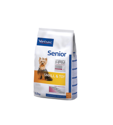 Veterinary HPM Dog Senior Small & Toy . Sac de 1,5 kg