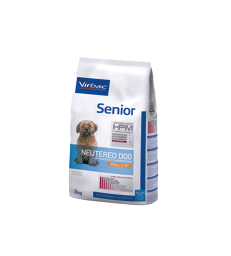 Veterinary HPM Dog Senior Neutered Small & Toy . Sac de 3 kg