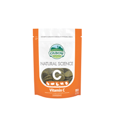 Oxbow Natural Science Vitamin C .Sachet de 60 comprimés