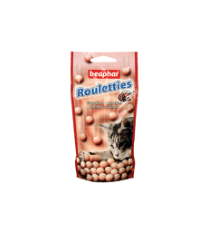 Friandises Rouletties pour Chat goût crevette .12 sachets de 44,2 g