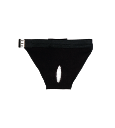 Culotte hygiénique en tissu .Taille 2 - Tour de taille 32 à 39 cm - Noir