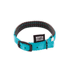 Collier Confort .2,5 cm - Longueur : 55 cm - Turquoise