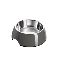 Gamelle 2 en 1 Hunter pour chien .350 ml - Gris