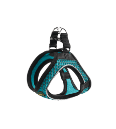 Harnais Hunter Hilo Comfort .M - Cou : 37/42 cm - Tour de poitrail : 40/46 cm - Turquoise