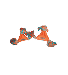Jouet chien Topzoo : Sporty Pyramide .Avec corde - S - 13 x 16 x 16 cm